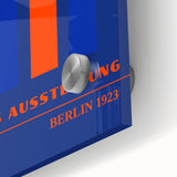 Bohemian Wall Art | Bauhaus Ausstellung 1923 Boho Canvas | Arch Shapes