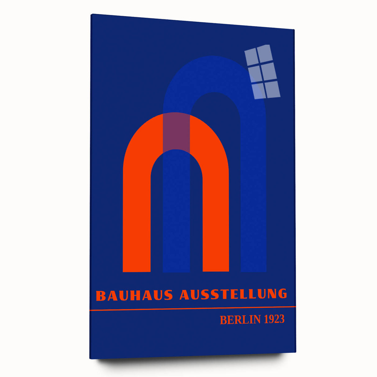 Bohemian Wall Art | Bauhaus Ausstellung 1923 Boho Canvas | Arch Shapes