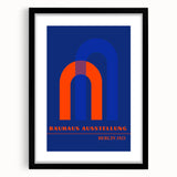 Bohemian Wall Art | Bauhaus Ausstellung 1923 Boho Canvas | Arch Shapes