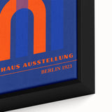 Bohemian Wall Art | Bauhaus Ausstellung 1923 Boho Canvas | Arch Shapes