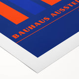 Bohemian Wall Art | Bauhaus Ausstellung 1923 Boho Canvas | Arch Shapes