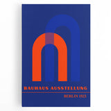 Bohemian Wall Art | Bauhaus Ausstellung 1923 Boho Canvas | Arch Shapes