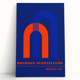 Bohemian Wall Art | Bauhaus Ausstellung 1923 Boho Canvas | Arch Shapes