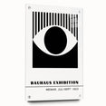 Bohemian Wall Art | Bauhaus Eye Boho Decor Canvas | Eclectic Art Print