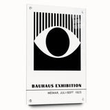 Bohemian Wall Art | Bauhaus Eye Boho Decor Canvas | Eclectic Art Print
