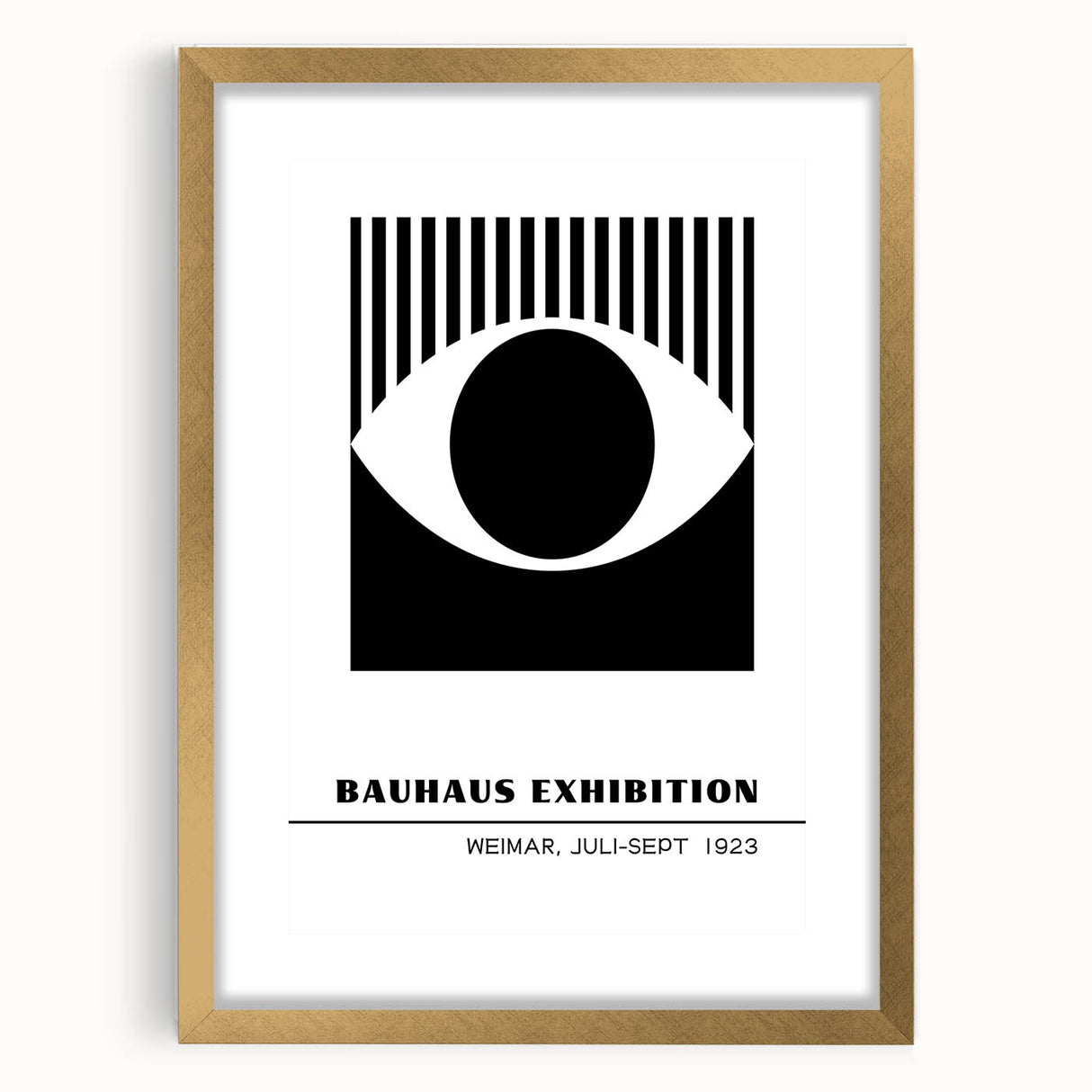 Bohemian Wall Art | Bauhaus Eye Boho Decor Canvas | Eclectic Art Print