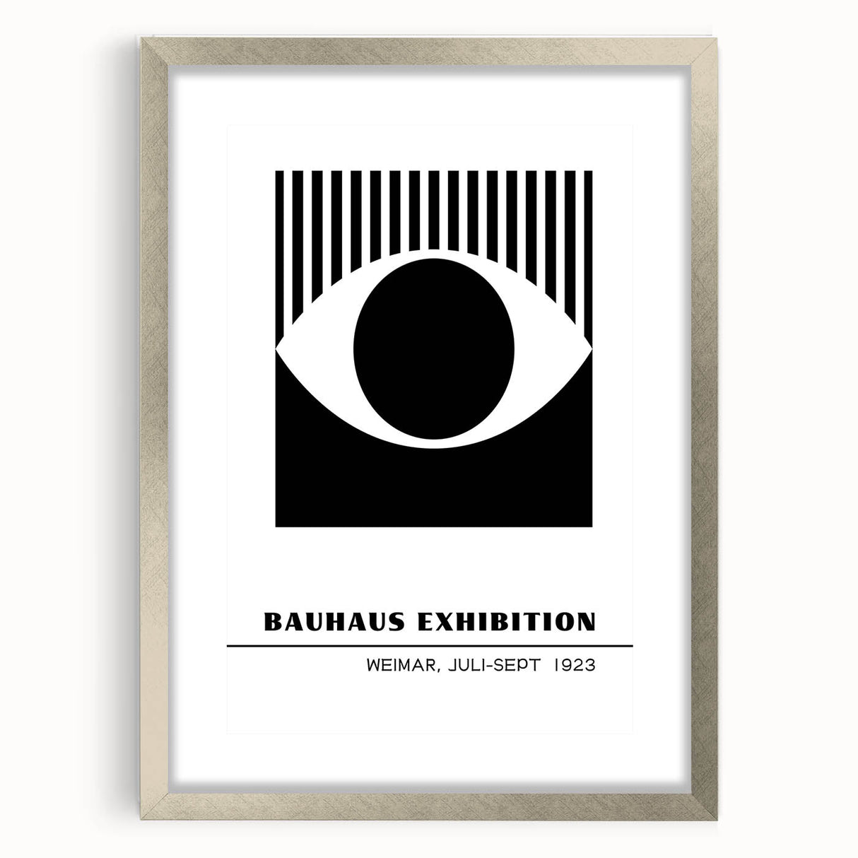 Bohemian Wall Art | Bauhaus Eye Boho Decor Canvas | Eclectic Art Print