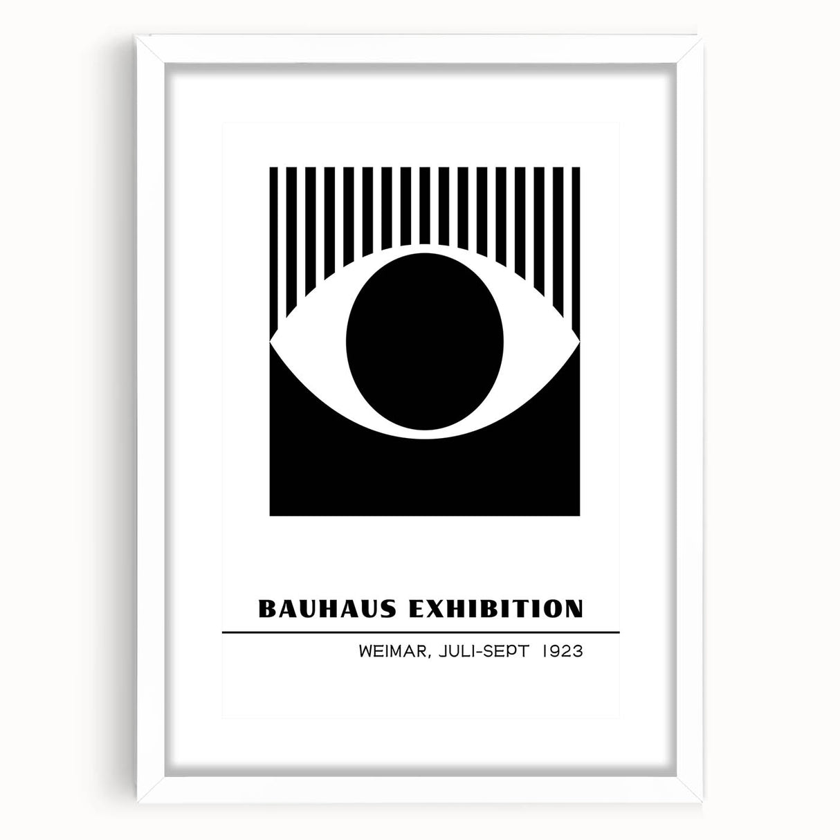 Bohemian Wall Art | Bauhaus Eye Boho Decor Canvas | Eclectic Art Print