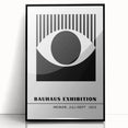 Bohemian Wall Art | Bauhaus Eye Boho Decor Canvas | Eclectic Art Print