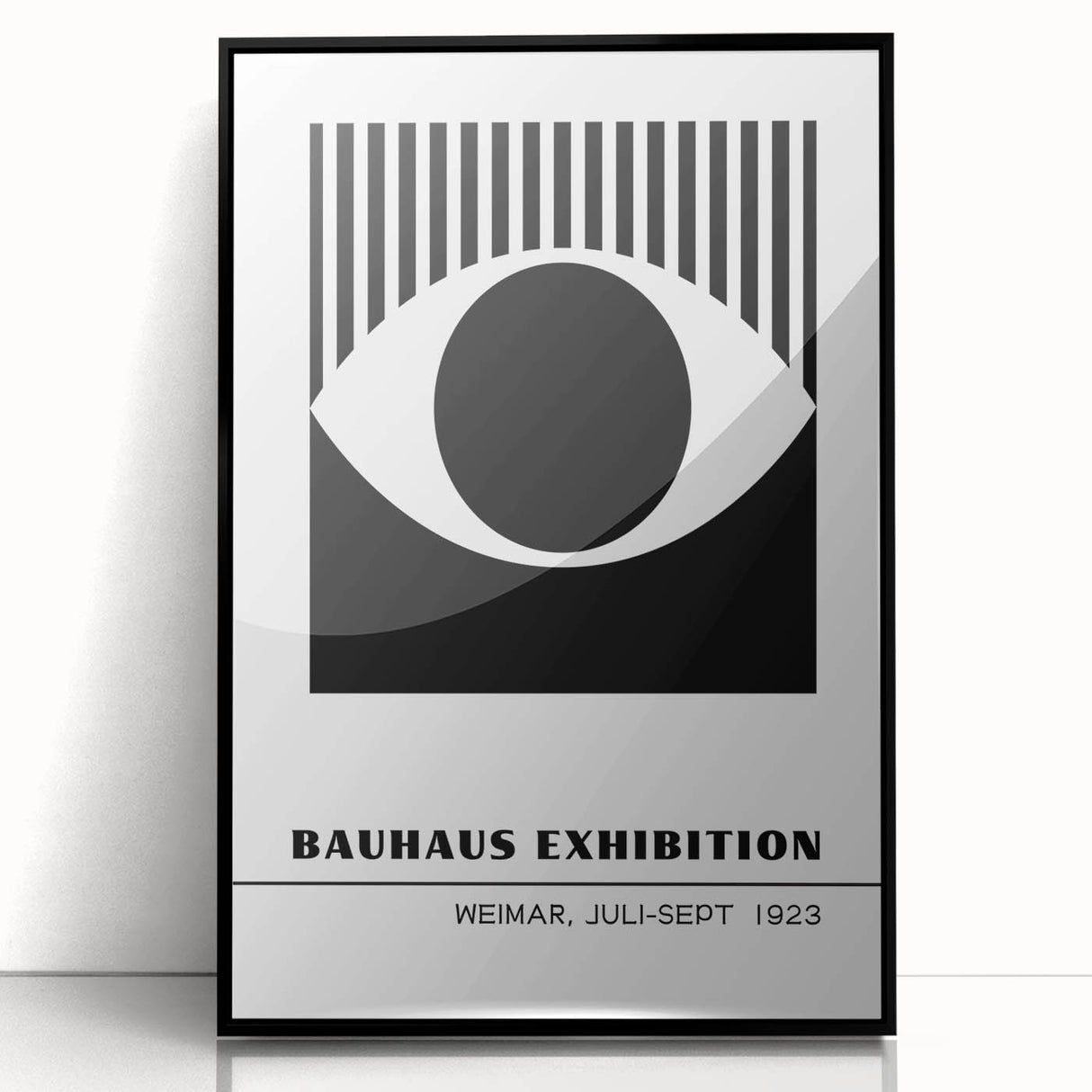 Bohemian Wall Art | Bauhaus Eye Boho Decor Canvas | Eclectic Art Print