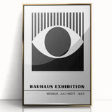 Bohemian Wall Art | Bauhaus Eye Boho Decor Canvas | Eclectic Art Print