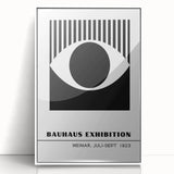Bohemian Wall Art | Bauhaus Eye Boho Decor Canvas | Eclectic Art Print