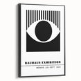 Bohemian Wall Art | Bauhaus Eye Boho Decor Canvas | Eclectic Art Print