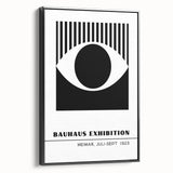 Bohemian Wall Art | Bauhaus Eye Boho Decor Canvas | Eclectic Art Print
