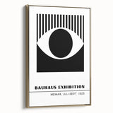 Bohemian Wall Art | Bauhaus Eye Boho Decor Canvas | Eclectic Art Print