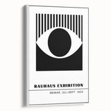 Bohemian Wall Art | Bauhaus Eye Boho Decor Canvas | Eclectic Art Print
