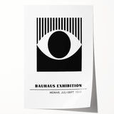 Bohemian Wall Art | Bauhaus Eye Boho Decor Canvas | Eclectic Art Print