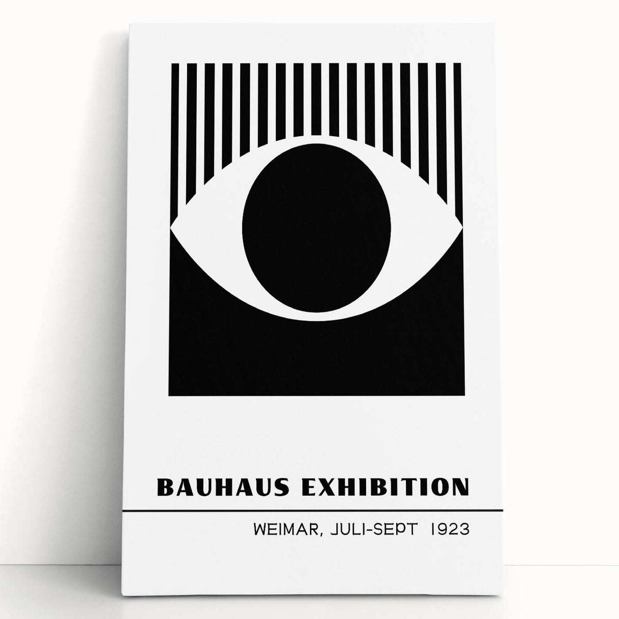 Bohemian Wall Art | Bauhaus Eye Boho Decor Canvas | Eclectic Art Print