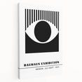 Bohemian Wall Art | Bauhaus Eye Boho Decor Canvas | Eclectic Art Print