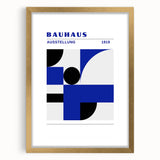 Bohemian Wall Art | Bauhaus Ausstellung 1919 Boho Canvas | Geometric Decor