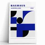 Bohemian Wall Art | Bauhaus Ausstellung 1919 Boho Canvas | Geometric Decor