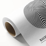 Bohemian Wall Art | Bauhaus Wavy Lines Circle Boho Canvas | Eclectic Print