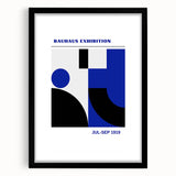 Bohemian Wall Art | Bauhaus Exhibition 1919 Boho Canvas | Geometric Decor