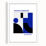 Bohemian Wall Art | Bauhaus Exhibition 1919 Boho Canvas | Geometric Decor