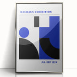 Bohemian Wall Art | Bauhaus Exhibition 1919 Boho Canvas | Geometric Decor