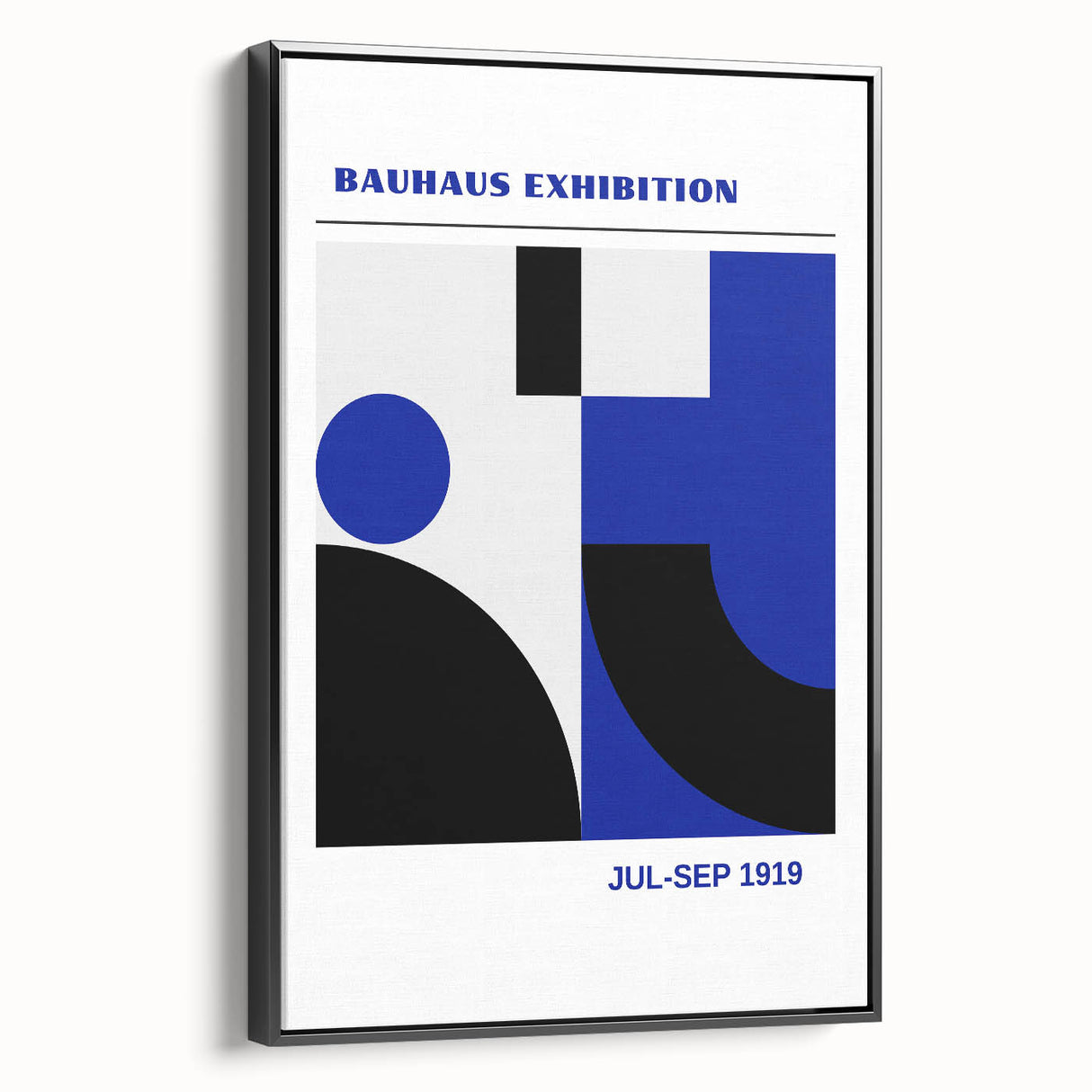 Bohemian Wall Art | Bauhaus Exhibition 1919 Boho Canvas | Geometric Decor