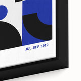 Bohemian Wall Art | Bauhaus Exhibition 1919 Boho Canvas | Geometric Decor