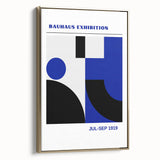 Bohemian Wall Art | Bauhaus Exhibition 1919 Boho Canvas | Geometric Decor
