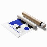 Bohemian Wall Art | Bauhaus Exhibition 1919 Boho Canvas | Geometric Decor