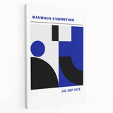 Bohemian Wall Art | Bauhaus Exhibition 1919 Boho Canvas | Geometric Decor
