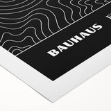 Bohemian Wall Art | Abstract Bauhaus Line Art Boho Canvas | Eclectic Print