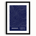 Bohemian Wall Art | Bauhaus Exhibition 1923 Boho Canvas | Flowing Line Art