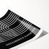 Bohemian Wall Art | Bauhaus Arched Lines Boho Canvas | Eclectic Print