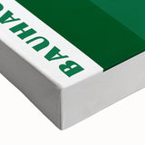 Bohemian Wall Art | Bauhaus Green Gradient Canvas | Eclectic Art Print