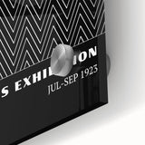 Bohemian Wall Art | Bauhaus Zigzag Geometric Boho Canvas | Eclectic Print