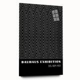 Bohemian Wall Art | Bauhaus Zigzag Geometric Boho Canvas | Eclectic Print