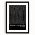 Bohemian Wall Art | Bauhaus Zigzag Geometric Boho Canvas | Eclectic Print