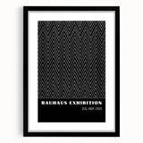 Bohemian Wall Art | Bauhaus Zigzag Geometric Boho Canvas | Eclectic Print