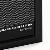 Bohemian Wall Art | Bauhaus Zigzag Geometric Boho Canvas | Eclectic Print