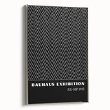 Bohemian Wall Art | Bauhaus Zigzag Geometric Boho Canvas | Eclectic Print