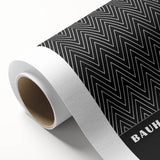 Bohemian Wall Art | Bauhaus Zigzag Geometric Boho Canvas | Eclectic Print