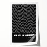 Bohemian Wall Art | Bauhaus Zigzag Geometric Boho Canvas | Eclectic Print