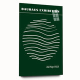 Bohemian Wall Art | Eclectic Bauhaus Exhibition Print | Boho Decor Canvas