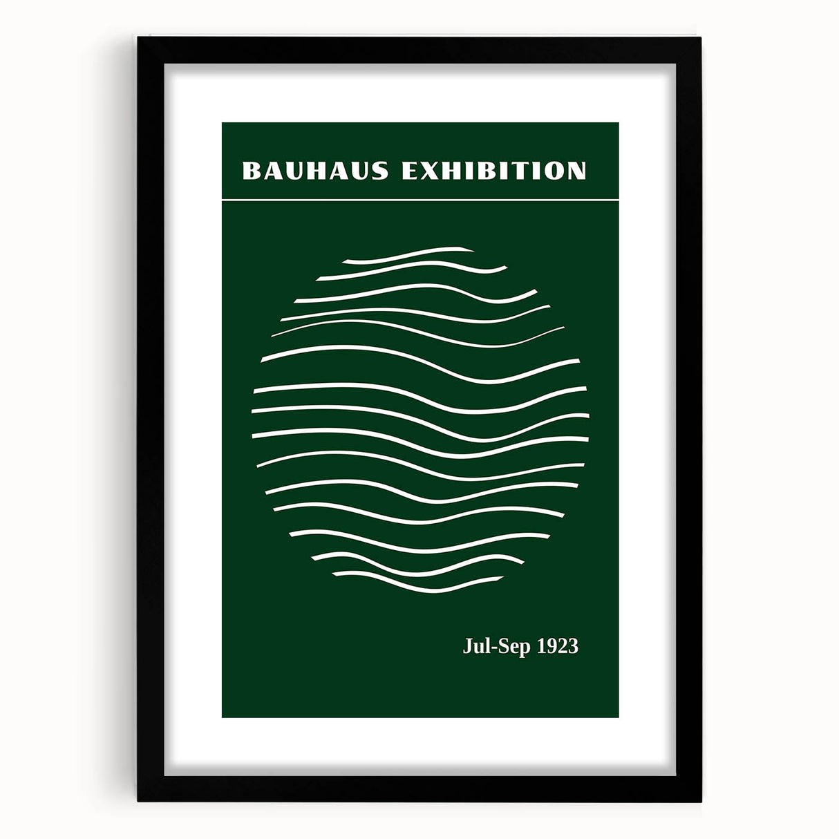 Bohemian Wall Art | Eclectic Bauhaus Exhibition Print | Boho Decor Canvas