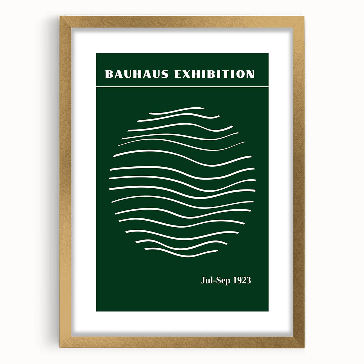 Bohemian Wall Art | Eclectic Bauhaus Exhibition Print | Boho Decor Canvas