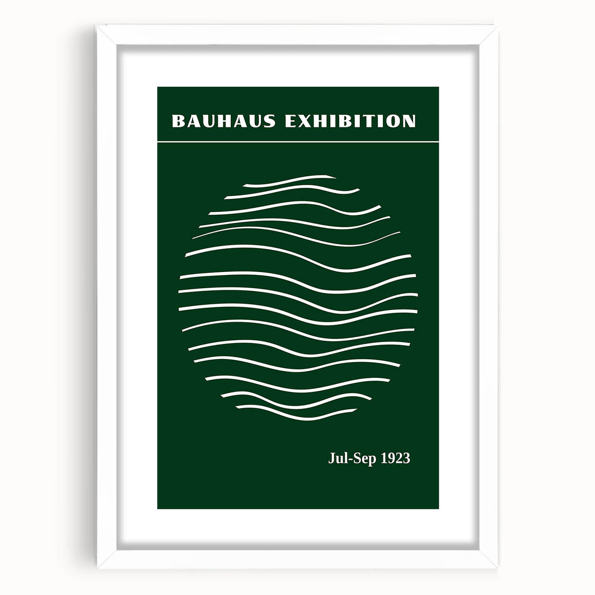 Bohemian Wall Art | Eclectic Bauhaus Exhibition Print | Boho Decor Canvas
